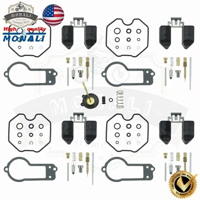 4Set For Honda CB750F 1977-1978 CB750K 1978 Carburetor Gasket Rebuild Kit Repair - Image 1 of 4
