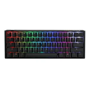 Ducky One 3 Mini Cherry Silver Switch Black Keyboard Hebrew English USB Type-C - Picture 1 of 1