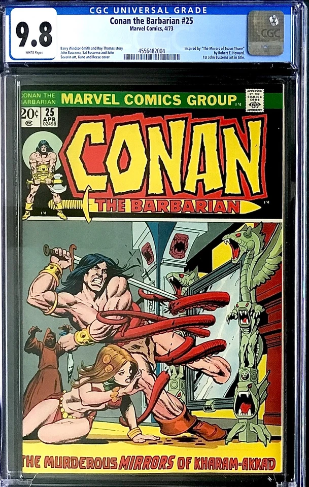 Conan the Barbarian #25 (Marvel Comics April 1973)