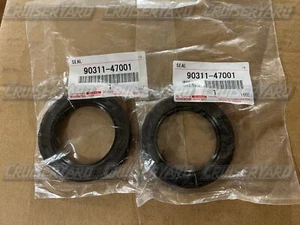 New OEM Toyota Land Cruiser Set of 2 Rear Axle Seal 90311-47001 - Picture 1 of 1