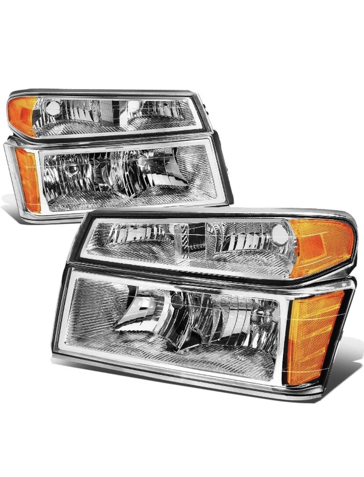 Faros y luces de parachoques para Chevy Colorado 2004-2012, Canyon 2004-2012 Foto 1 de 4