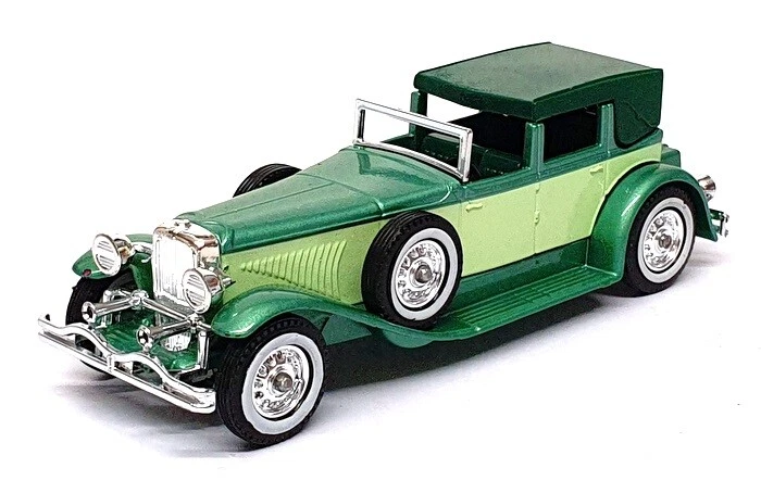 Matchbox Appx 10cm Long Diecast Y-4 - 1930 Duesenberg Model J - 2-Tone Green - Image 1 of 4