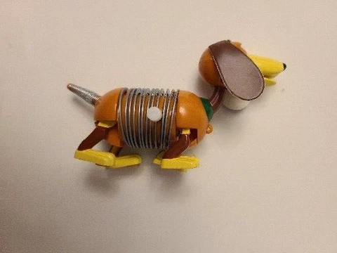 SLINKY DOG 3” ACTION FIGURE- TOY STORY WIND UP DISNEY/ PIXAR TOY Cover