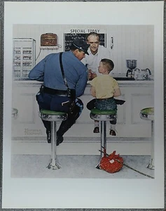 Norman Rockwell 50 Favorites 1958 Poster 'The Runnaway' - Picture 1 of 1