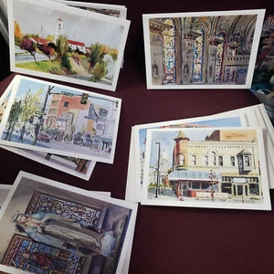 Boise Idaho Note Cards Giornale Spazzatura Scrapbooking Artigianato Basco Urresti Bambini+ - Foto 1 di 9