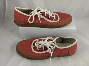 Toms Classic Canvas Slip On Shoes Womens 6.5 Brick Red - Picture 1 of 7