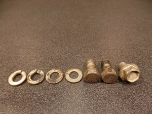 1973 73 SUZUKI RV90 RV 90 CCI CC I MOTOR ROCK GUARD HARDWARE  - Picture 1 of 10