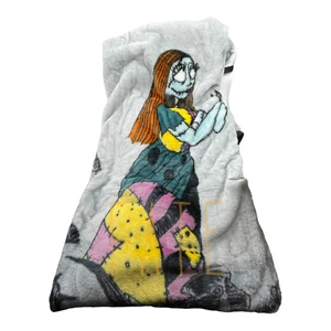 The Nightmare Before Christmas Jack & Sally Twin Size Super Soft Raschel Blanket - Picture 1 of 4