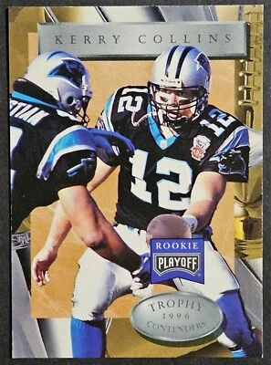 1996 Playoff Trophy Contenders #60 Kerry Collins RC Penn State Nittany Lions - Image 1 of 2