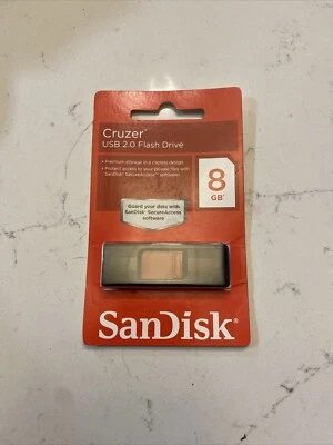 Sandisk 8 GB Cruzer USB 2.0 Flash Drive - Image 1 of 2
