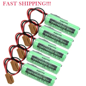 5pcs CR17450SE-R 3V 2500mah PLC Battery with Plug for CNC System, Machine Tools - Bild 1 von 8