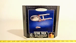 Star Trek Classic TOS Hallmark Metal Enterprise 1701 Ornamento 1996 30 Años - Imagen 1 de 6