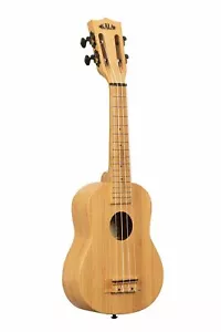 Kala KA-BMB-S Ukulele soprano in bambù tutto massello, finitura satinata - Foto 1 di 4
