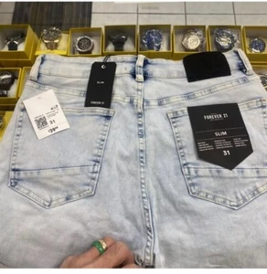 Hombres Forever 21 (talla 31) ajustados 👍jeans “Nuevo” - Imagen 1 de 13
