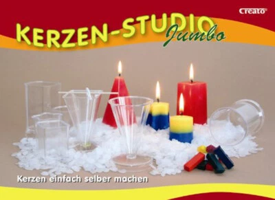 Candle Moulds Set Jumbo, DIY Candles - Complete Set for Candle Pouring - Image 1 of 2