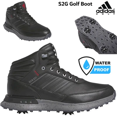 ADIDAS GOLF SHOES ADIDAS GOLF BOOT WINTER GOLF BOOT S2G MID GOLF BOOT WATERPROOF - Image 1 of 4