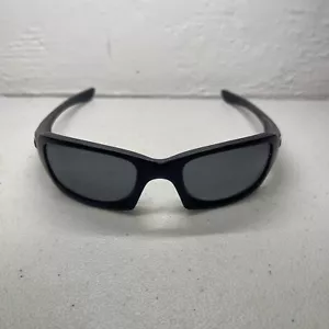 Oakley Full Rim Fives 4+1 Squared Black Wrap Polarized Mens Sunglasses Frames - Picture 1 of 6