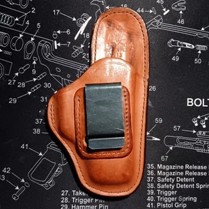 Bianchi Professional 100 Sz10A Leather IWB holster - Picture 1 of 4