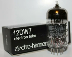 1 tubo preamplificador Electro Harmonix 12DW7 / 12DW7EH, totalmente nuevo en caja - Imagen 1 de 1
