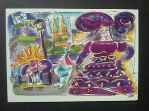 SUIZA, 2 Enteros Postales Baile de Carnaval y Dia del Sello, Nuevos - Imagen 1 de 4