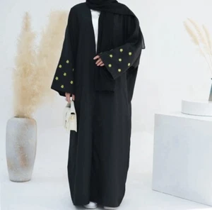 Black abaya for Muslim Women Dubai Abaya - Picture 1 of 4