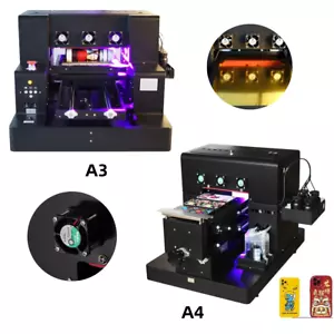 VEVOR Flachbett UV Drucker Kleber Etikettendrucker Drucker Drucker printer A3 A4 - Bild 1 von 36