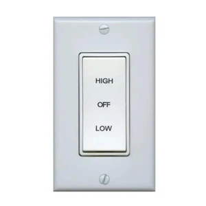 2 Speed Wholehouse Fan Control Switch - Picture 1 of 12