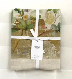 Williams Sonoma PLEIN AIR Tablecloth 70” x 108” Easter Bunnies NWT - Picture 1 of 3