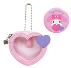 Sanrio my melody Mini Pouch with Badge Colorful Heart Character Prize 3rd NEW