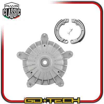RMS KIT TAMBURO GANASCE FRENO ANTERIORE VESPA 50 SPECIAL N L R S 125 PRIMAVERA ET3