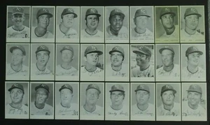 1972 Kansas City Royals Team Issued Photos, Piniella Mayberry Patek Otis 30 Dif. - Picture 1 of 4