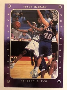 Tracy McGrady SP 1997-1998 auténtico novato radiocontrol #166 cubierta superior - Imagen 1 de 2