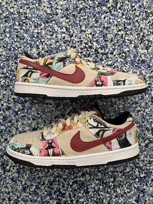 NIKE DUNK LOW PRO SB PARIS РАЗМЕР 8,5 ВЕРЕВКИ СПЕЦИАЛЬНЫЙ КАРДИНАЛ 308270 111 - Изображение 1 из 4