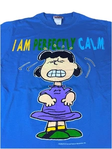 Camiseta Peanuts Grande Vintage Dibujos Animados Lucy - Imagen 1 de 6