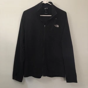 The North Face Herren Medium Windwall Full Zip schwarz Fleecejacke Stehkragen LESEN - Bild 1 von 9