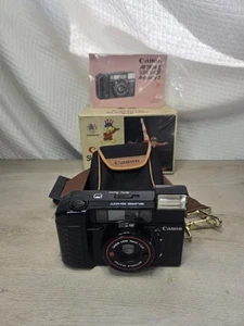Canon Sure Shot Autoboy 2 35mm Film Camera 38mm f/2.8 TESTED Manual Case + Box - Picture 1 of 24