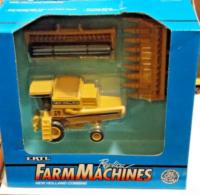 NEW VINTAGE New Holland Tractor Farm TR 97 Combine  ERTL Die Cast - Image 1 of 4