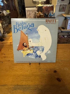 ORIGINAL Vtg 1980 RAFFI with KEN WHITELEY Album BABY BELUGA Vinyl RECORD - Image 1 of 4