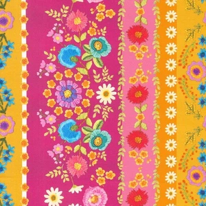 Tela Moda Vintage Soul Cathe Holden Floral Rayas Rosa BT Yarda Algodón POR x 43 - Imagen 1 de 1