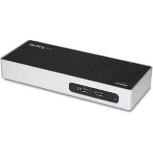 StarTech.com Dual Monitor USB 3.0 Laptop Docking Station w/ HDMI, DVI, VGA via A - Picture 1 of 7