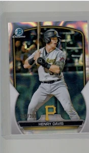 HENRY DAVIS REFRACTOR LAVA 335/399 2023 BOWMAN BÉISBOL CROMADO - Imagen 1 de 2