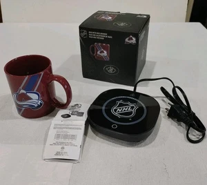Colorado Avalanche Logo Tasse mit Tassenwärmer NHL Neu im Karton - Bild 1 von 6