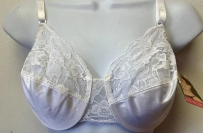 Sutiã Best Form Antron Nylon Francês Tamanho 36 B - Vintage Novo - Imagem 1 de 4