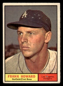 Frank Howard 1961 Topps #280 Los Angeles Dodgers - Picture 1 of 2