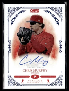 Chris Murphy 2022 Onyx Vintage Blue Ink Auto  - Picture 1 of 2