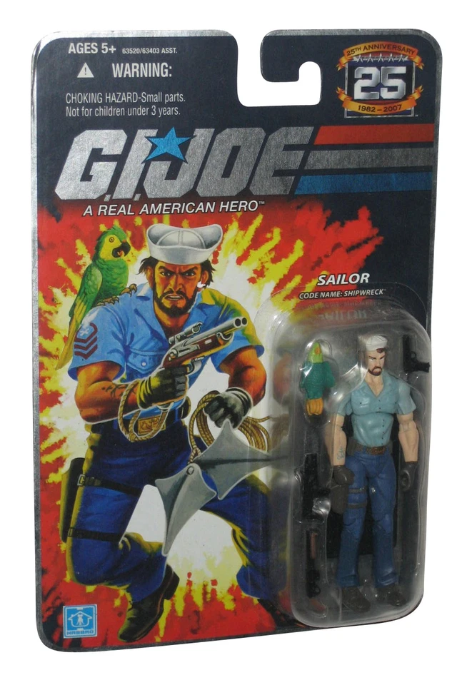 Figura de acción GI Joe 25 aniversario Wave 3 naufragio Foto 1 de 1
