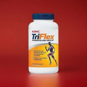GNC TriFlex 240 Tabs Glucosamina MSM Integratore Supporto Articolazioni Scad. 12/25 - Foto 1 di 2