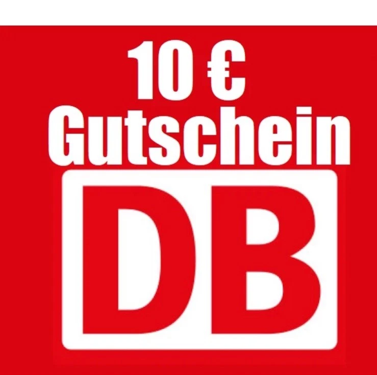 DB 10 Euro Gutschein, eCoupon ICE  IC EC - Bild 1 von 1