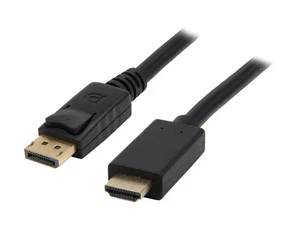 Nippon Labs DP-HDMI-3 3 ft. DisplayPort to HDMI Converter Cable Supporting VR / - Picture 1 of 3