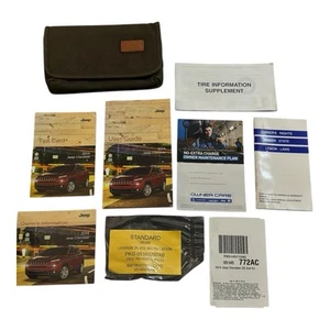 2014 Jeep Cherokee User Guide, Owners Manual & Denim Holder Pouch - Picture 1 of 22